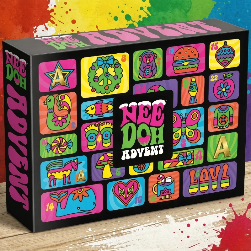 2026 NeeDoh Advent Calendar 3D - Advent Calendar Gift ulasan dan harga