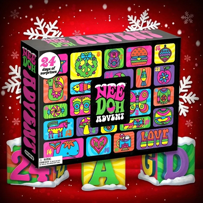2026 NeeDoh Advent Calendar 3D - Advent Calendar Gift ulasan dan harga