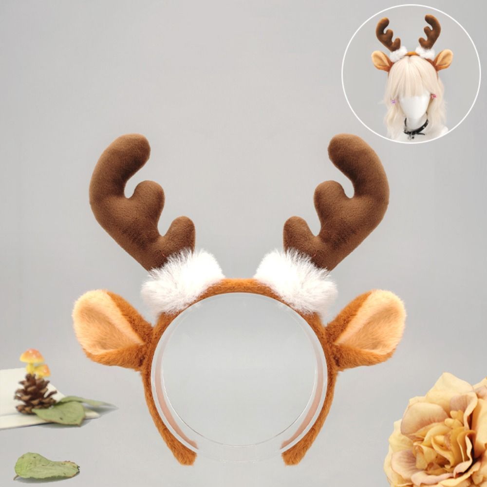 Cute Christmas Reindeer Antler - Reindeer Antlers Headband ulasan dan harga