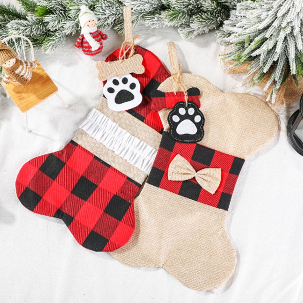 Cartoon Christmas Stocking Soc - Christmas Stocking Hanging ulasan dan harga