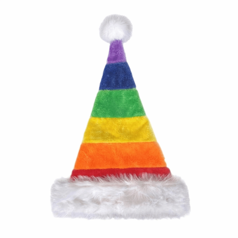 Simple Stripe Plush Christmas  - Santa Hat Plush ulasan dan harga