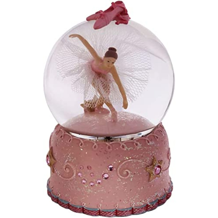Ballerina Girl Swan Lake Rotat - Snow Globe Musical ulasan dan harga