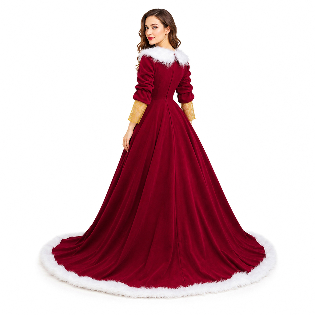 Deluxe Mrs Claus Costumes Adul - Ornament Ball Set ulasan dan harga
