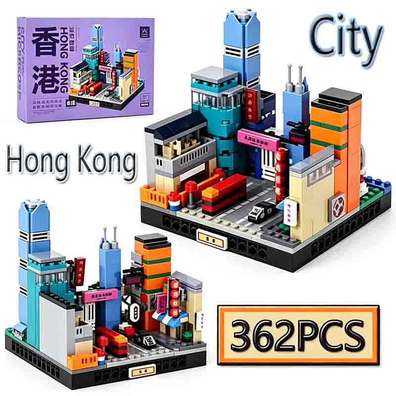 362PCS Hong Kong City Street V - Lego Set Creator ulasan dan harga