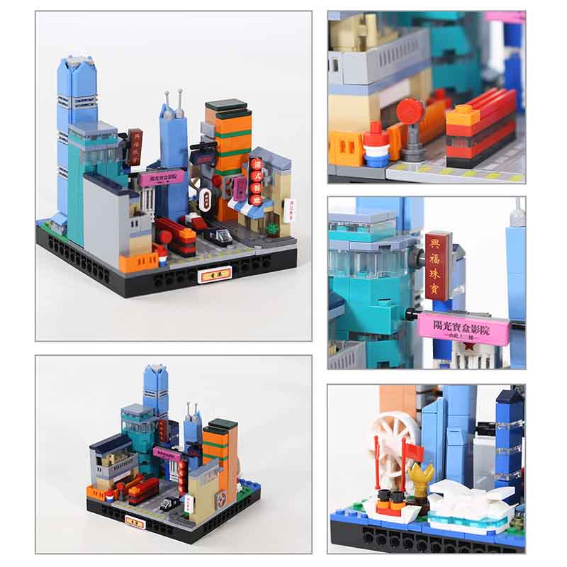362PCS Hong Kong City Street V - Lego Set Creator ulasan dan harga