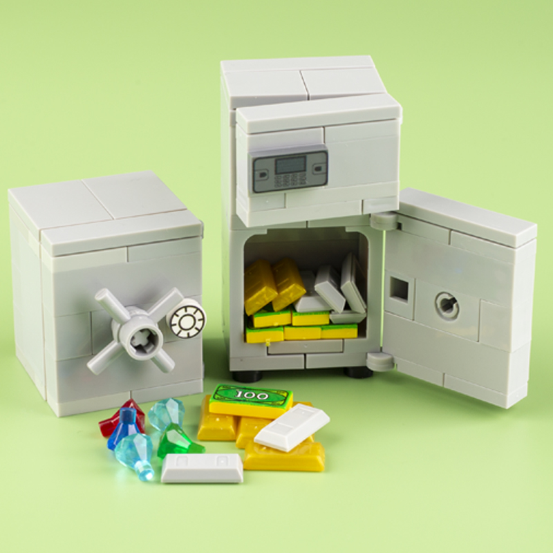 MOC City Strongbox Safe Box Bu - Lego Set Creator ulasan dan harga
