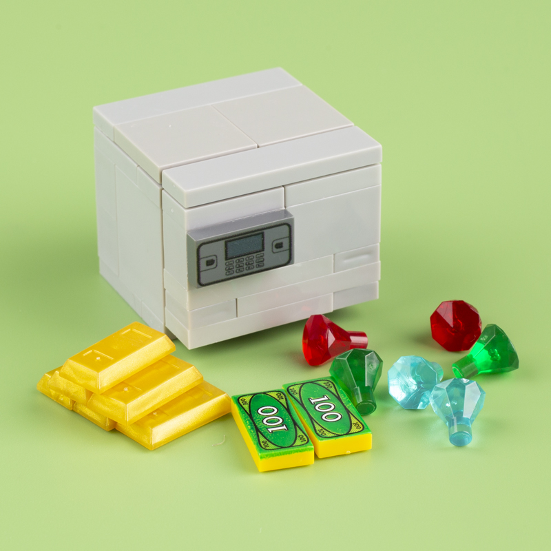 MOC City Strongbox Safe Box Bu - Lego Set Creator ulasan dan harga
