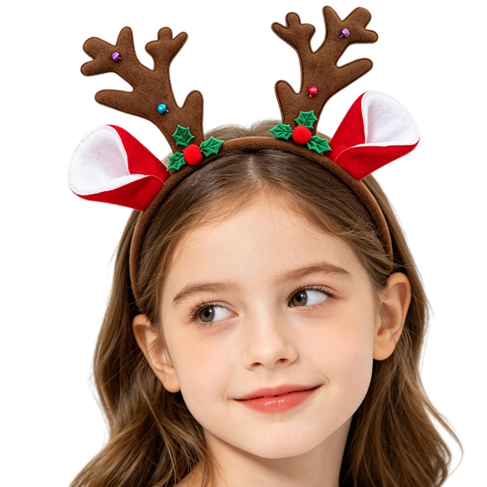 Christmas Decor Antlers Headba - Reindeer Antlers Headband ulasan dan harga