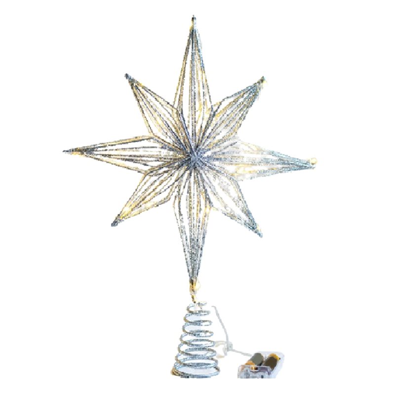 【LAST CHANCE】2X Christmas Tree - Star Tree Topper ulasan dan harga
