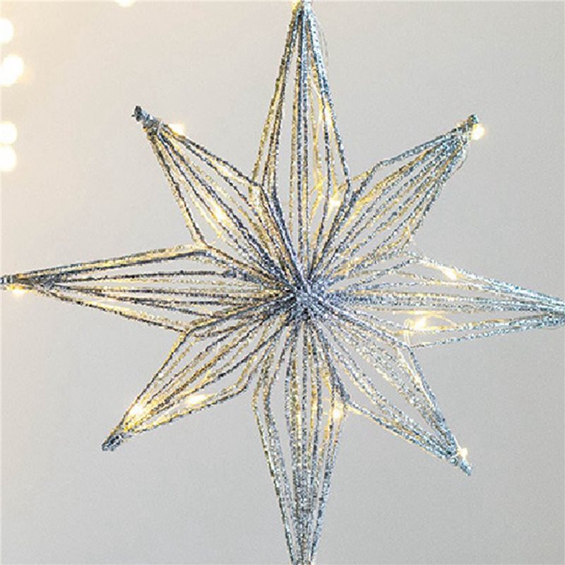 【LAST CHANCE】2X Christmas Tree - Star Tree Topper ulasan dan harga