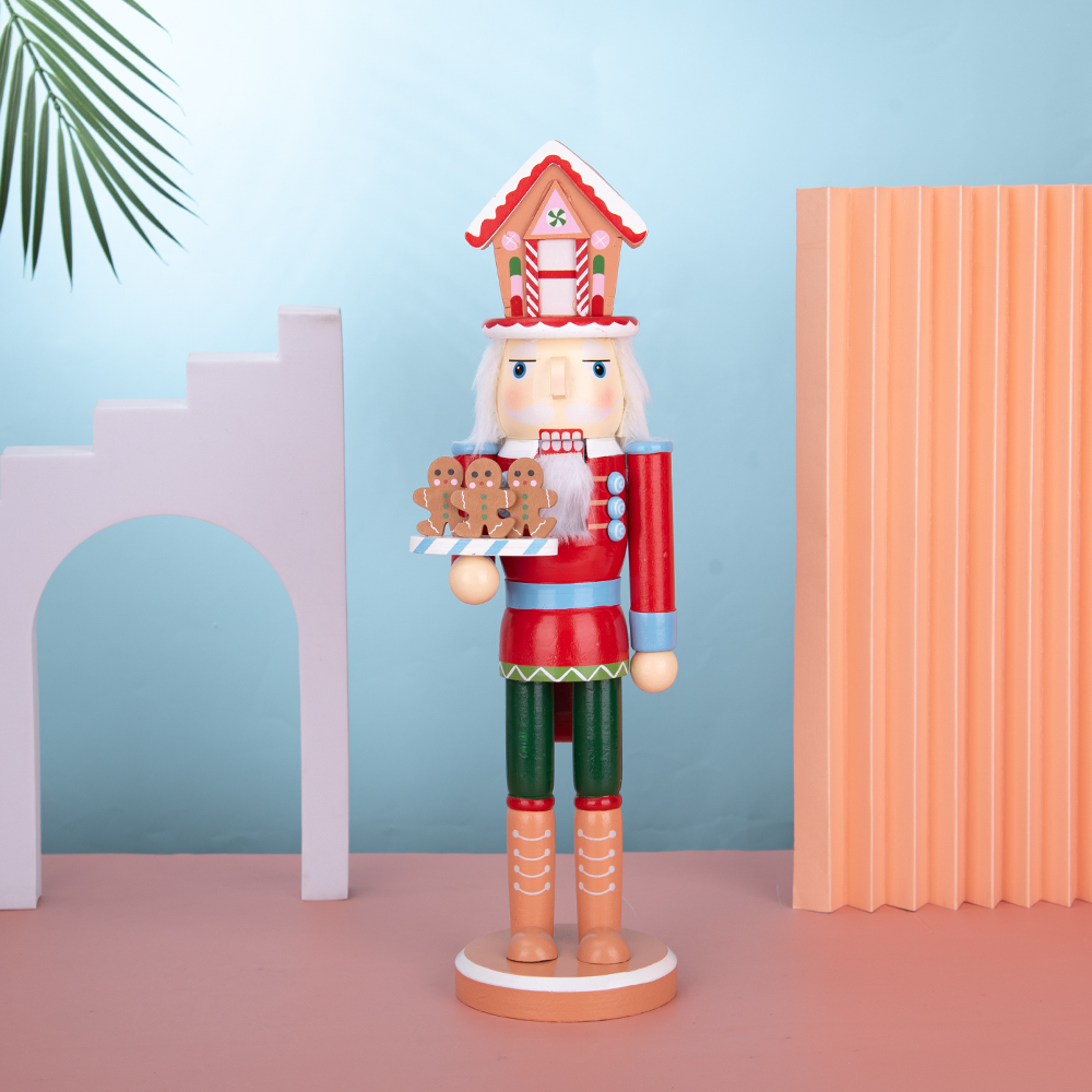 38CM Chef Building Nutcracker  - Nutcracker Figurine ulasan dan harga