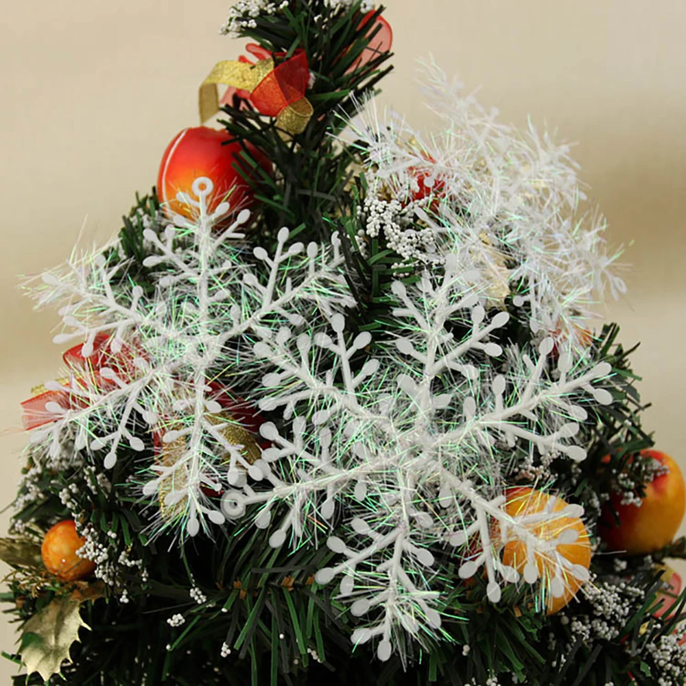 30pcs Christmas Snowflake Orna - Christmas Tree Artificial ulasan dan harga