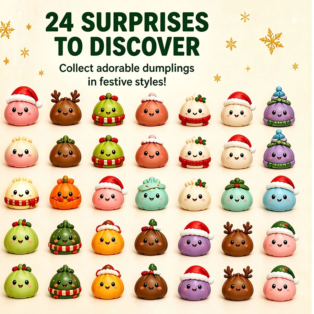 2026 Christmas Squishy Advent  - Advent Calendar Gift ulasan dan harga