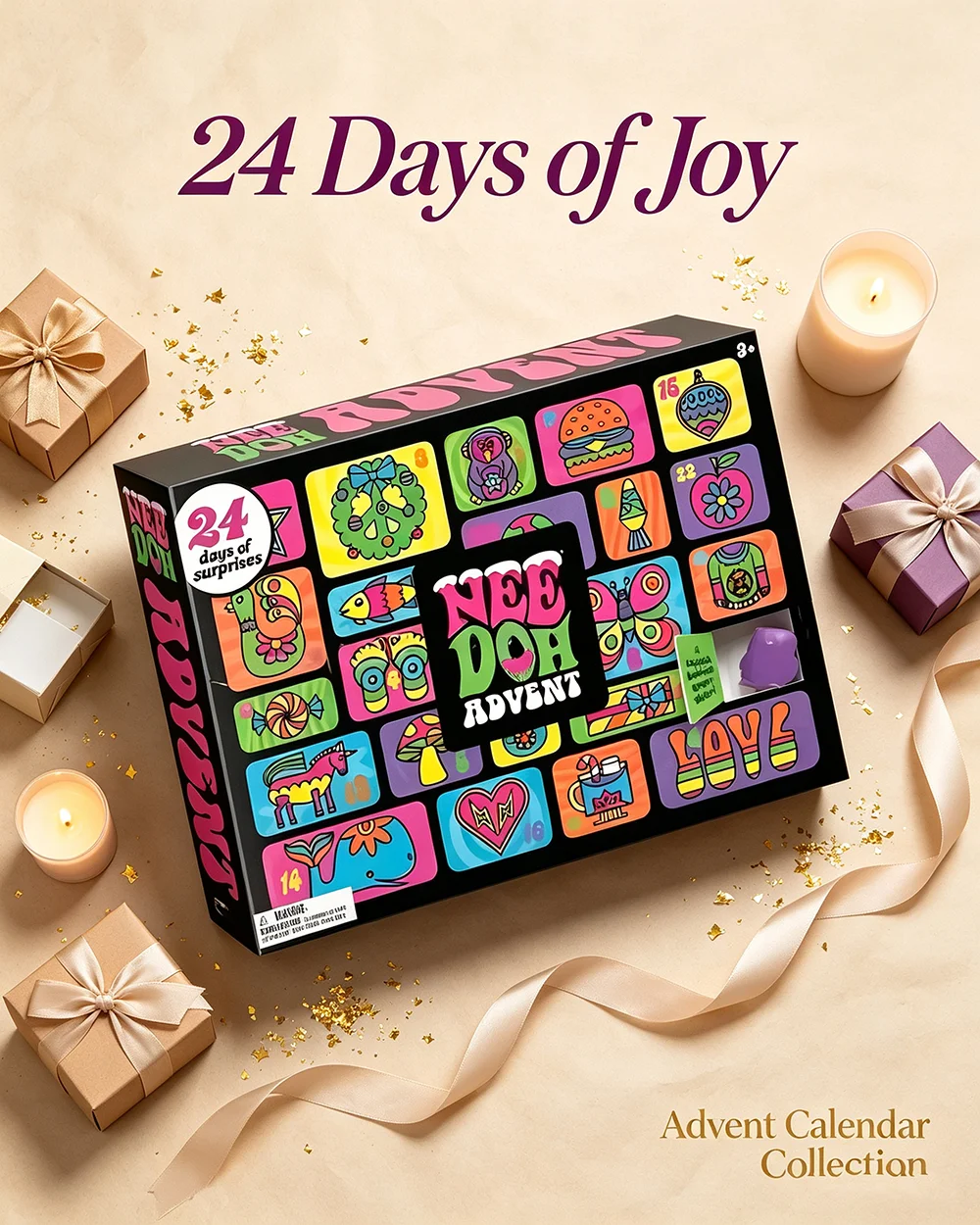 2026 NeeDoh Advent Calendar Gi - Advent Calendar Gift ulasan dan harga