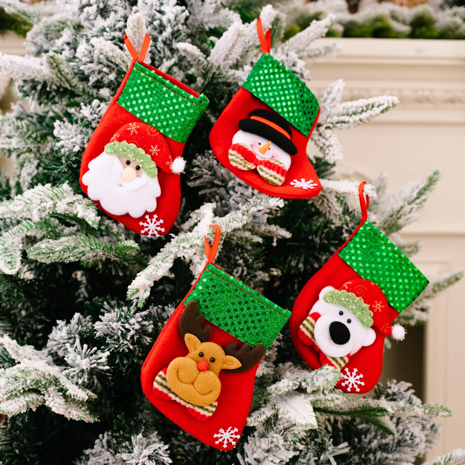 Christmas Stocking Sock Xmas G - Christmas Stocking Hanging ulasan dan harga